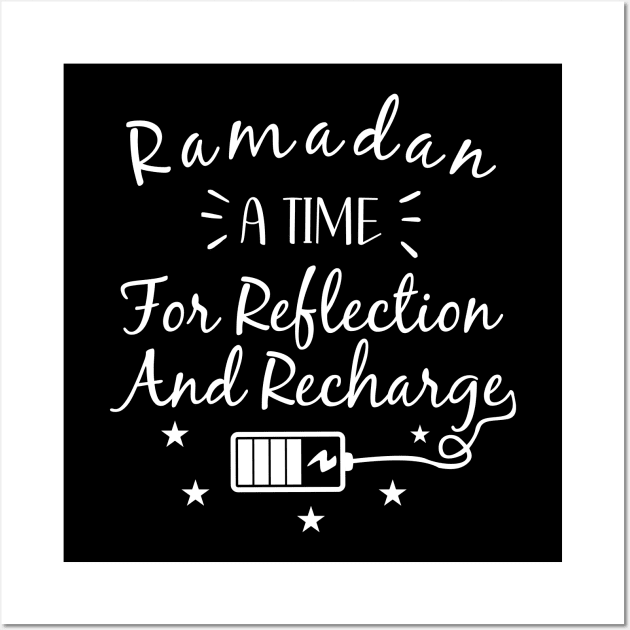 Ramadan A Time for Reflection and Recharge Wall Art by GloriaArts⭐⭐⭐⭐⭐